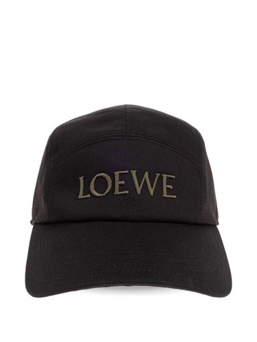 Loewe Logo Cotton Baseball Cap - Loewe - Modalova