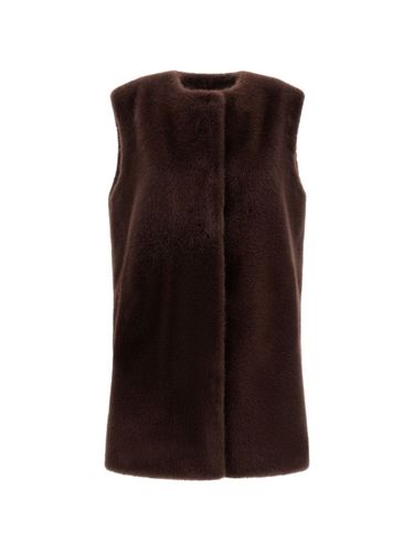 Herno Faux Fur Vest - Herno - Modalova