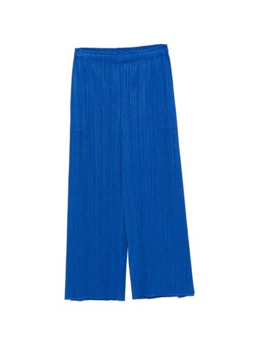 Pleated Wide-Leg Trousers - PLEATS PLEASE ISSEY MIYAKE - Modalova