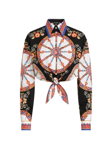 Carretto Print Cotton Shirt - Dolce & Gabbana - Modalova