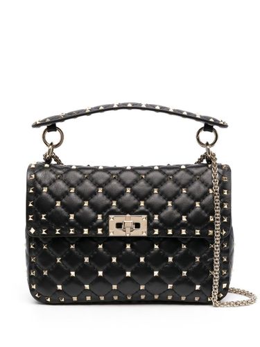 Rockstud Spike Medium Leather Shoulder Bag - Valentino Garavani - Modalova