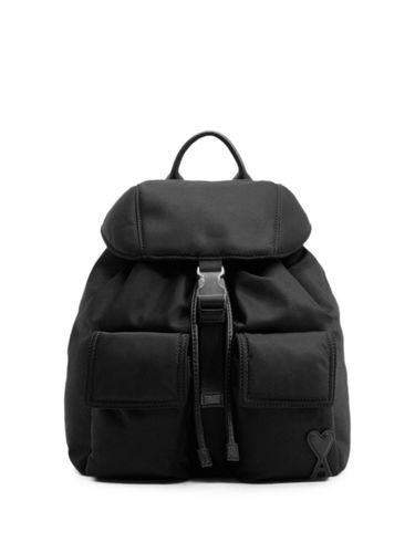 Marcel Small Nylon Backpack - Ami Paris - Modalova