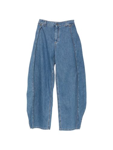 Loewe Draped Denim Jeans - Loewe - Modalova