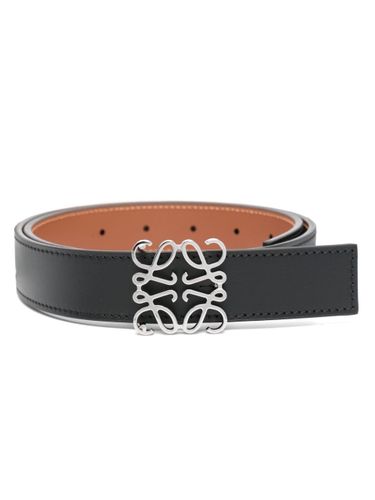 Loewe Anagram Leather Belt - Loewe - Modalova