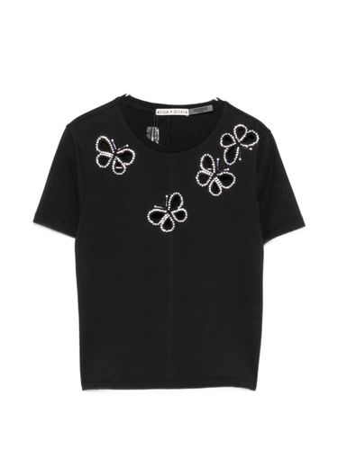 ALICE+OLIVIA Cindy Cut-Out T-Shirt - ALICE+OLIVIA - Modalova