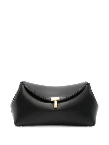TOTEME T-Lock Mini Leather Clutch - TOTEME - Modalova