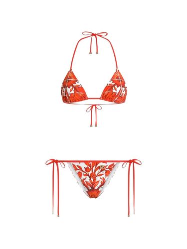 Maiolica Print Bikini Set - Dolce & Gabbana - Modalova