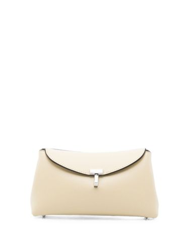 TOTEME T-Lock Mini Leather Clutch - TOTEME - Modalova