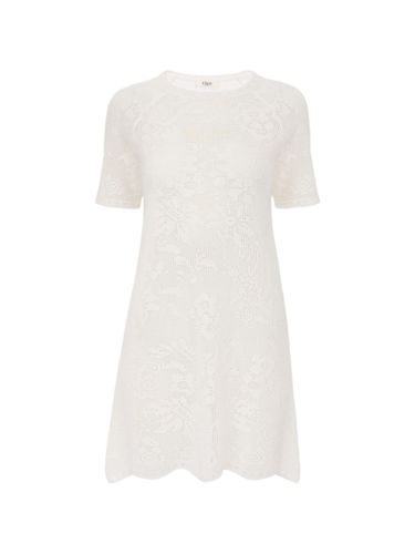 Chloé Cotton Knitted Dress - Chloé - Modalova