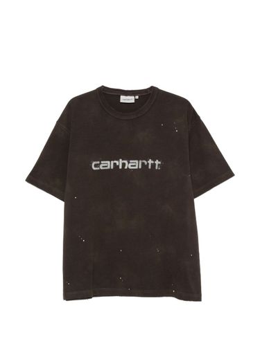 Carhartt WIP Logo Cotton T-Shirt - Carhartt WIP - Modalova