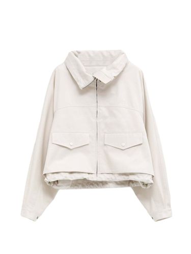 Cotton And Silk Blouson Jacket - Loewe - Modalova