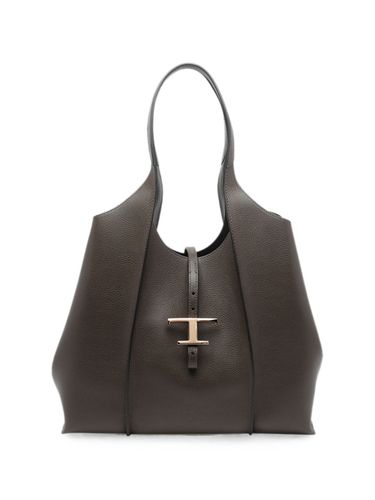 T Timeless Medium Leather Tote Bag - Tod's - Modalova