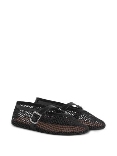 Alaïa Fishnet Ballet Flats - Alaïa - Modalova