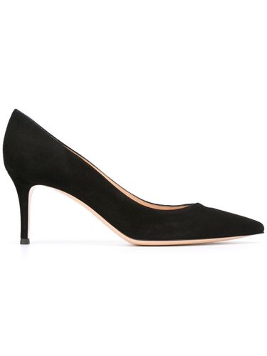 Gianvito Suede Leather Pumps - Gianvito Rossi - Modalova