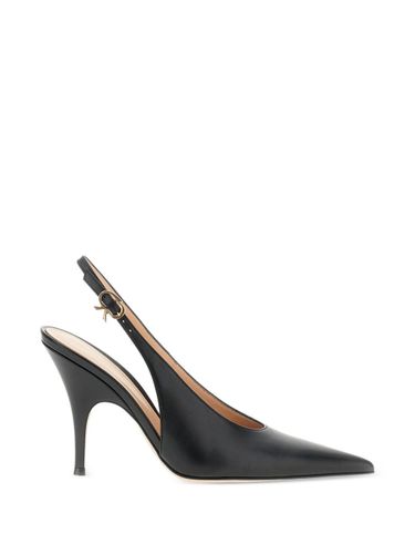 Sofia Leather Slingback Pumps - Gianvito Rossi - Modalova