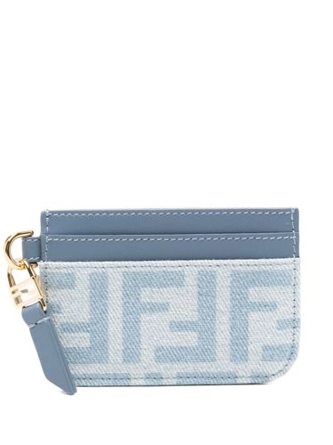 Fendi Baguette Denim Card Case - Fendi - Modalova