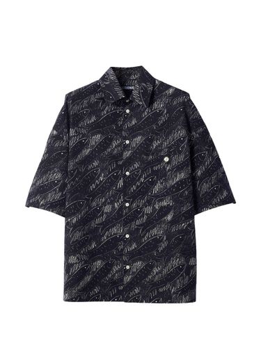 JACQUEMUS Logo Cotton Shirt - JACQUEMUS - Modalova