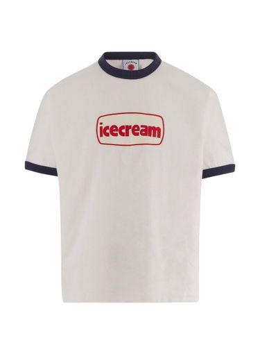 ICECREAM Logo Cotton T-Shirt - ICECREAM - Modalova