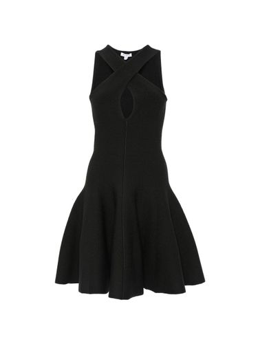 Alaïa Silk Blend Midi Dress - Alaïa - Modalova