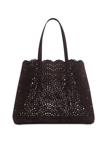 Alaïa Mina 37 Leather Handbag - Alaïa - Modalova