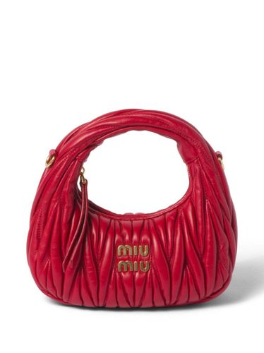 Miu Miu Wander Leather Mini Bag - Miu Miu - Modalova