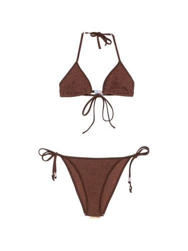 HUNZA G Gina Beaded Bikini Set - HUNZA G - Modalova
