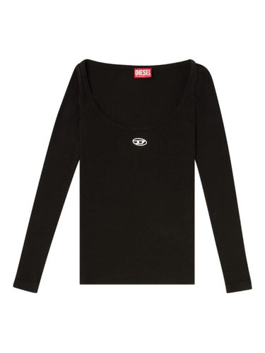 Diesel Logo Cotton Top - Diesel - Modalova