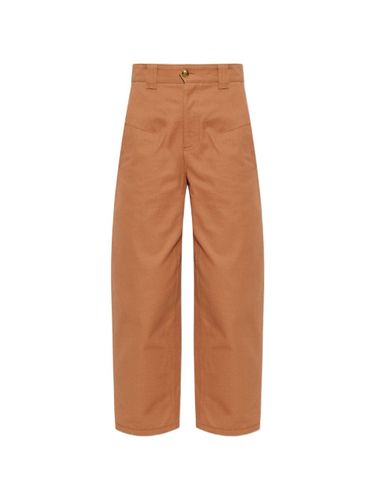 Chloé Cotton Barrel Trousers - Chloé - Modalova
