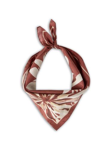 Printed Silk Foulard - Brunello Cucinelli - Modalova
