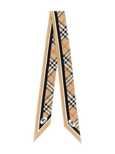 Burberry Check Wool Foulard - Burberry - Modalova
