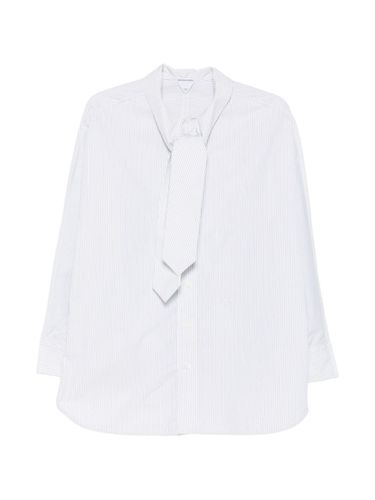 Bottega Veneta Striped Cotton Shirt - Bottega Veneta - Modalova