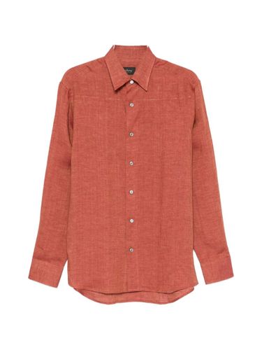 BRIONI Linen Shirt - BRIONI - Modalova
