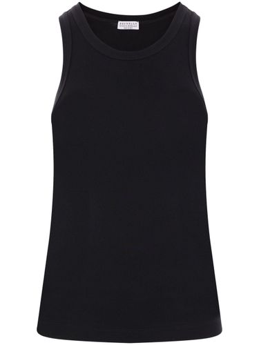 Brunello Cucinelli Cotton Tank Top - Brunello Cucinelli - Modalova