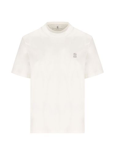Logo Cotton T-Shirt - Brunello Cucinelli - Modalova