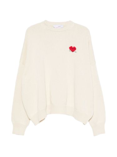 Sweater With Embroidered Logo - Giada Benincasa - Modalova