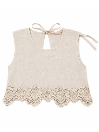 MAURIZIO Top With Lace - MAURIZIO - Modalova