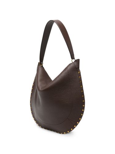 Oskan Leather Hobo Bag - Isabel Marant - Modalova