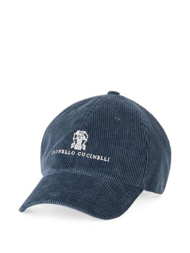 Logo Cotton Baseball Cap - Brunello Cucinelli - Modalova