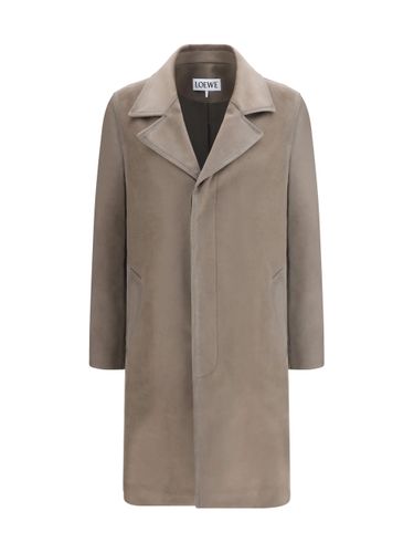 Loewe Single Breasted Trench Coat - Loewe - Modalova