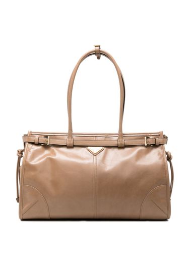 Bonnie Large Leather Handbag - Prada - Modalova