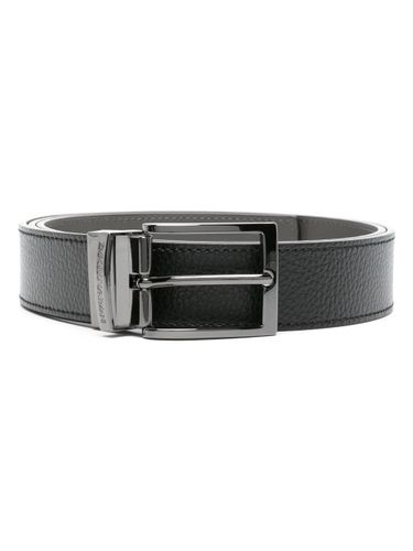 Emporio Armani Leather Belt - Emporio Armani - Modalova