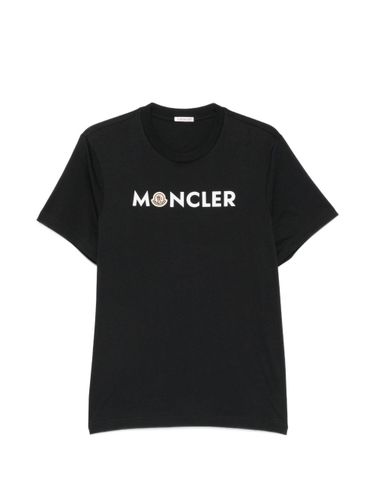 Moncler Logo Cotton T-Shirt - Moncler - Modalova
