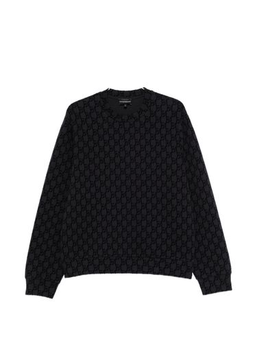 Logo Cotton Sweatshirt - Emporio Armani - Modalova