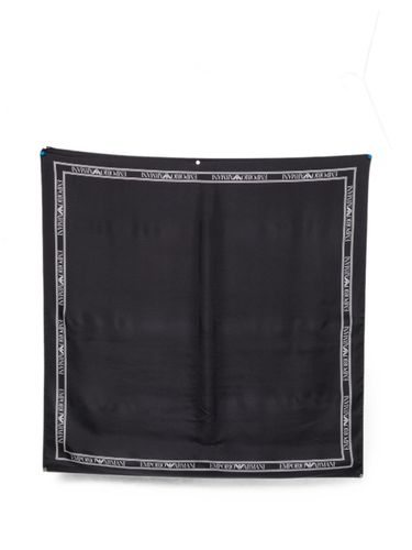 Emporio Armani Printed Silk Foulard - Emporio Armani - Modalova