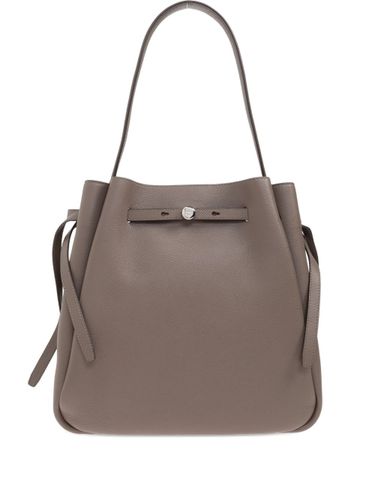 Romy Large Leather Bucket Bag - Tory Burch - Modalova