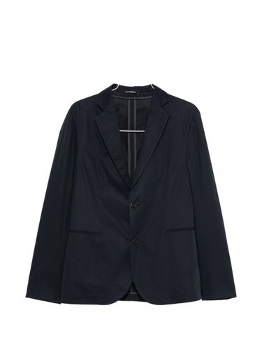 Cotton Single-Breasted Suit - Emporio Armani - Modalova