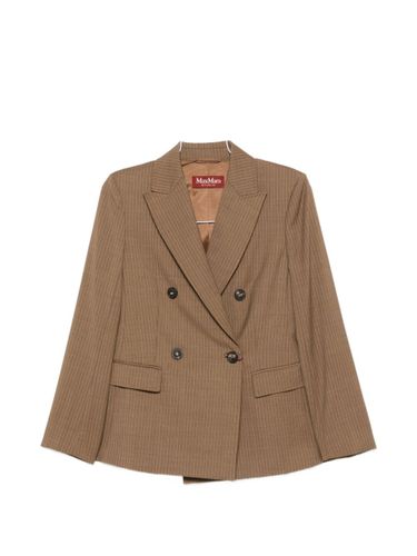 Wool Double-Breasted Jacket - Max Mara - Modalova