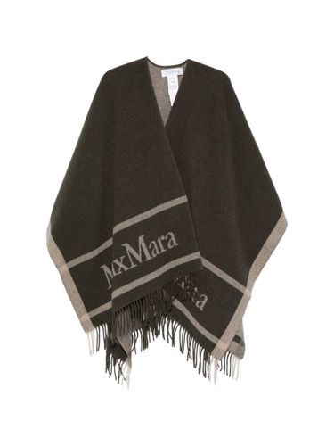 Max Mara Logo Wool Cape - Max Mara - Modalova
