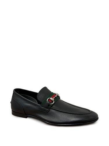 Gucci Leather Loafers - Gucci - Modalova