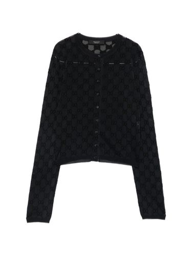 Gucci Gg Crewneck Cardigan - Gucci - Modalova